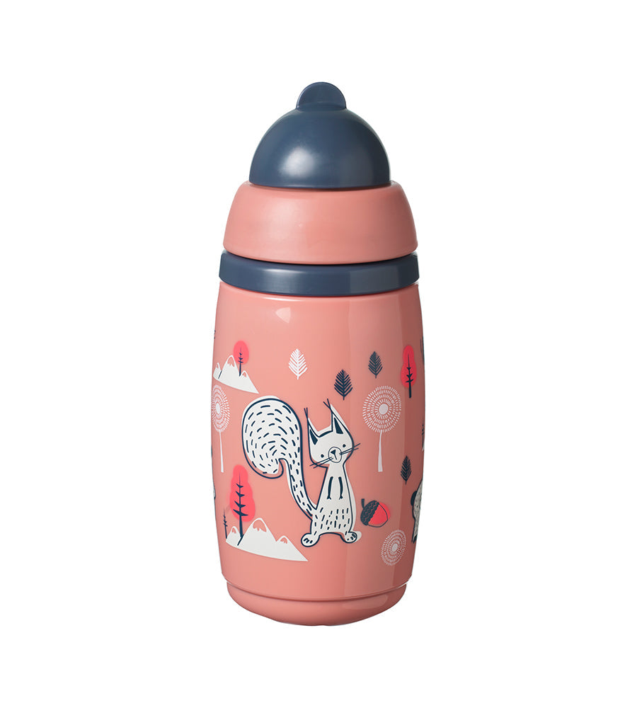 1X Insulated Straw Cup AL IL Pink Tommee Tippee 266ML - 447825