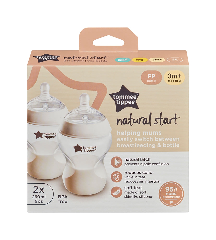 Natural Start Bottle Pack Of 2 260ML - 423907
