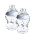 Natural Start Decor PP Bottle with M Teat Pack Of 2 260ML - 423915