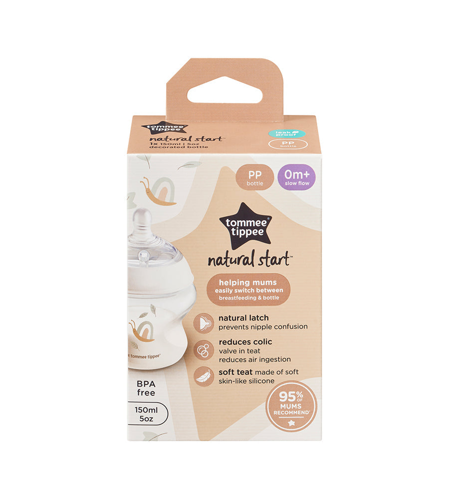 150ML Decorated Natural Start Bottle Tommee Tippee - 423914