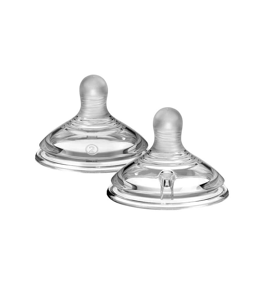 Natural Start Medium Flow Soft Teat 2-PK Tommee Tippee - 423962