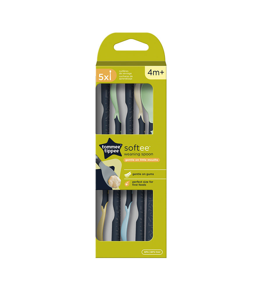 Tommee Tippee Softee Weaning Spoons 5 Pcs - 447196
