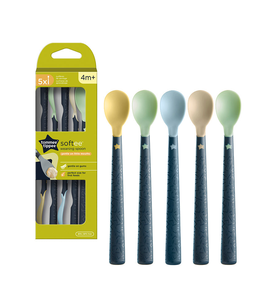 Tommee Tippee Softee Weaning Spoons 5 Pcs - 447196