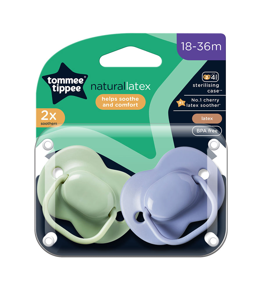 Cherry Latex Soother 2-PK Tommee Tippee 18-36M - 433534