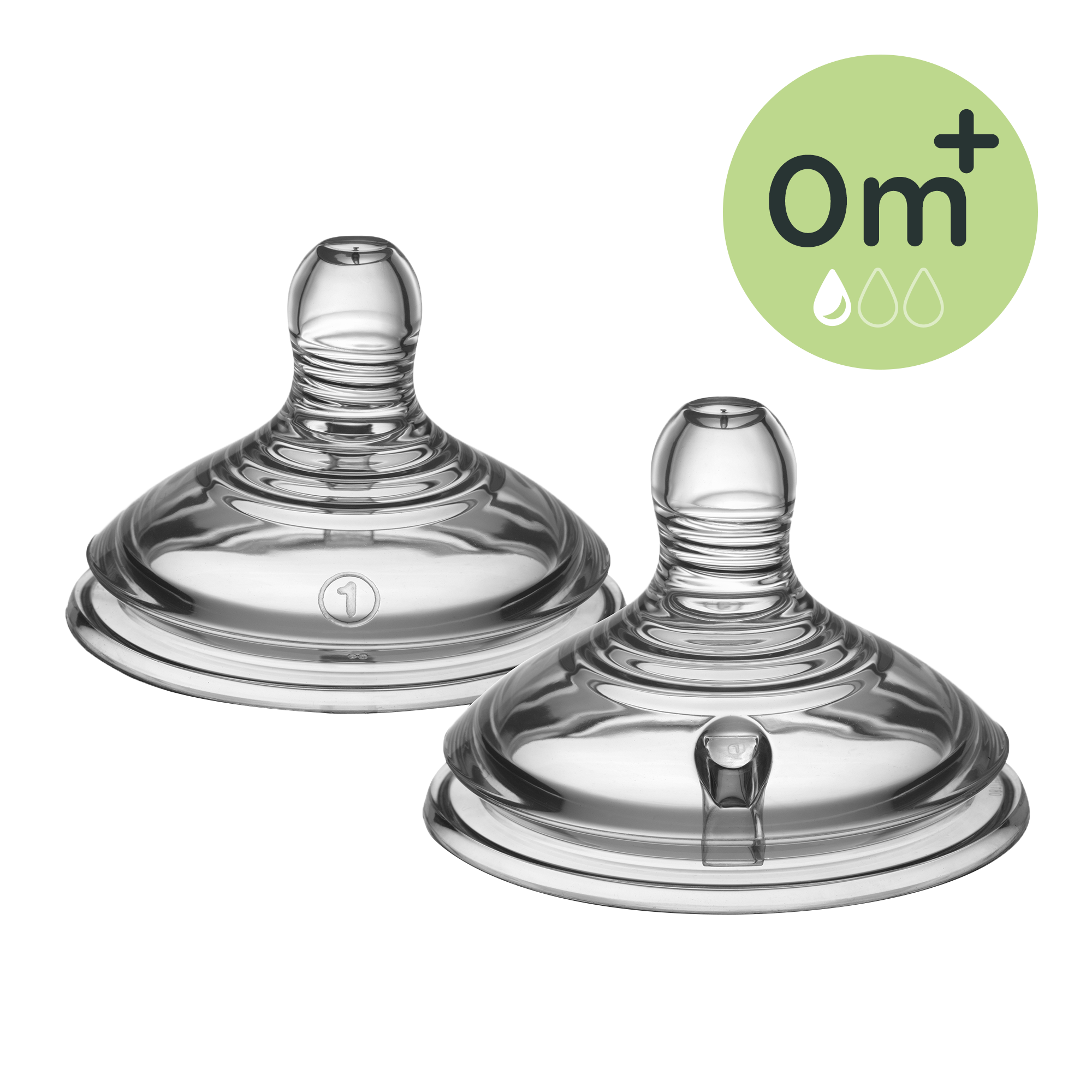 Slow Flow Soft Teat 2-PK Tommee Tippee 422120