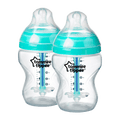 260ML/9OZ 2-PK Adv Anti Colic Bottle Tommee Tippee 422525