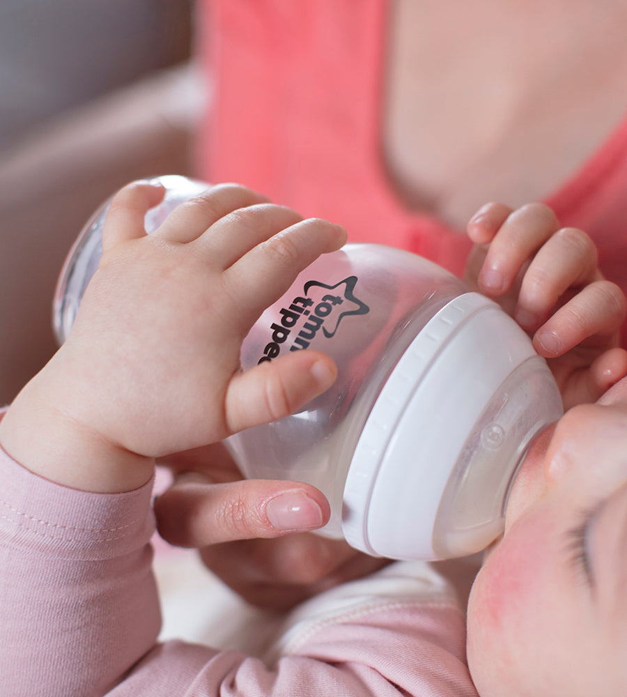 260ML/9OZ Glass Bottle Medium Flow Teat Tommee Tippee 422782