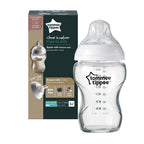 260ML/9OZ Glass Bottle Medium Flow Teat Tommee Tippee 422782
