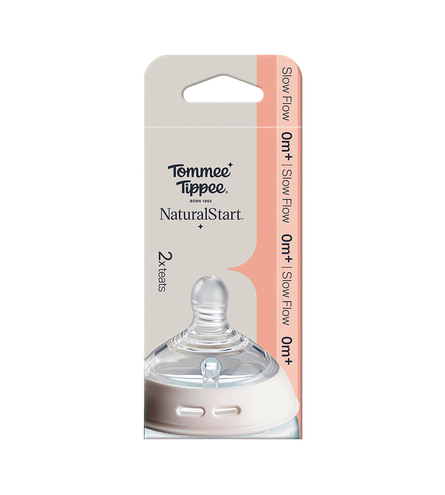 Natural Start Slow Flow Teats Pack Of 2