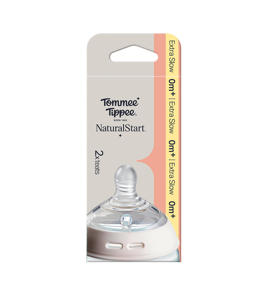 Natural Start Extra Slow Flow Teats Pack Of 2