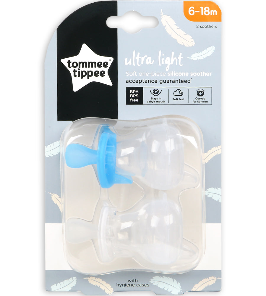 Silicone Soother 2-PK Tommee Tippee 6-18M - 433453