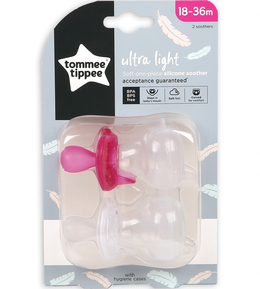 Silicone Soother 2-PK Tommee Tippee 18-36M - 433455