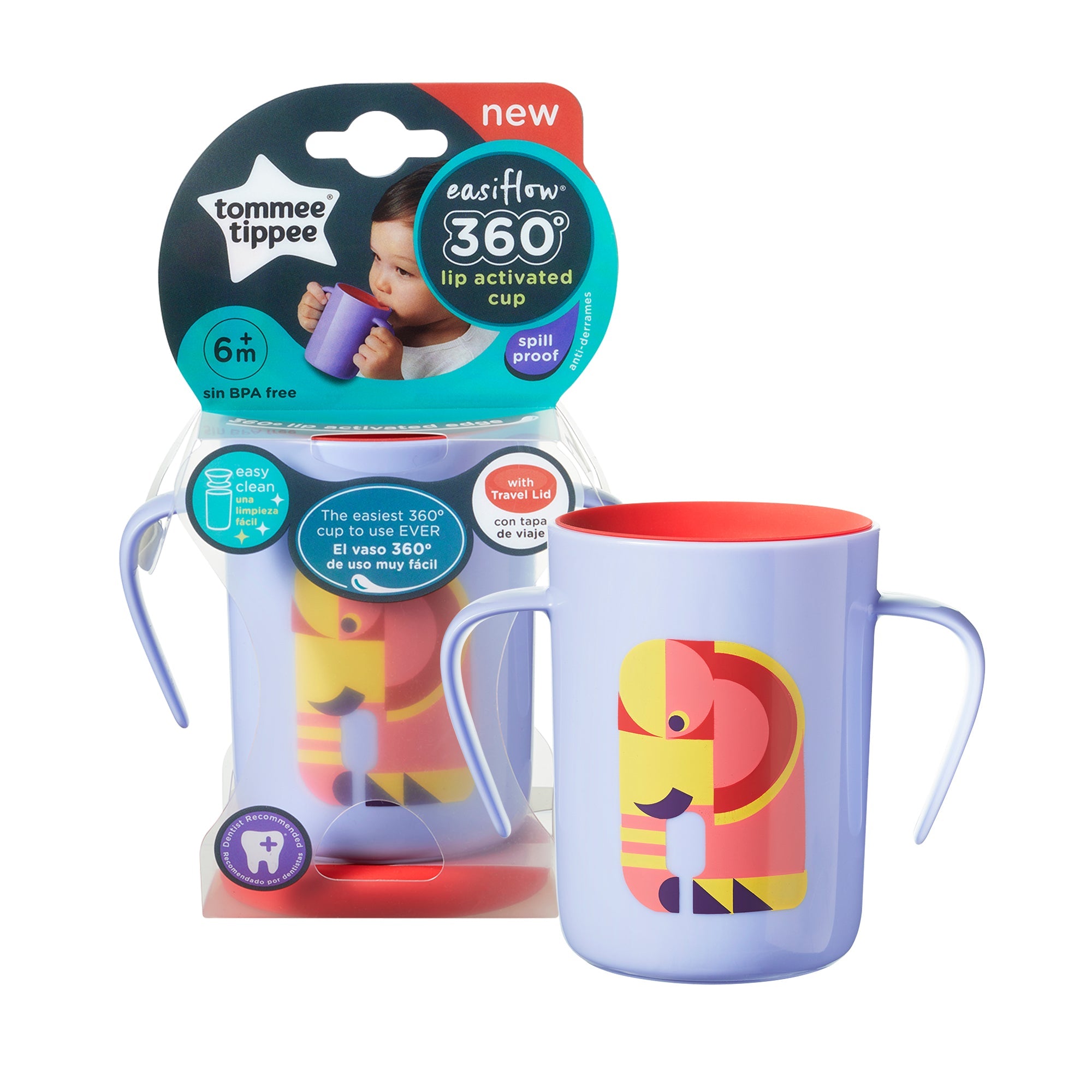 Trainer Cup Deco 360 - Purple Tommee Tippee 447206