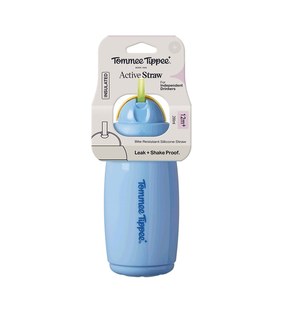 Insulated Sporty Spout & Straw Cup Blue - 448013