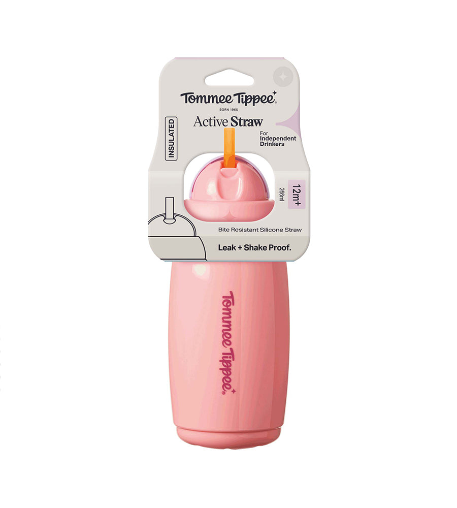 Insulated Sporty Spout & Straw Cup Pink - 448017