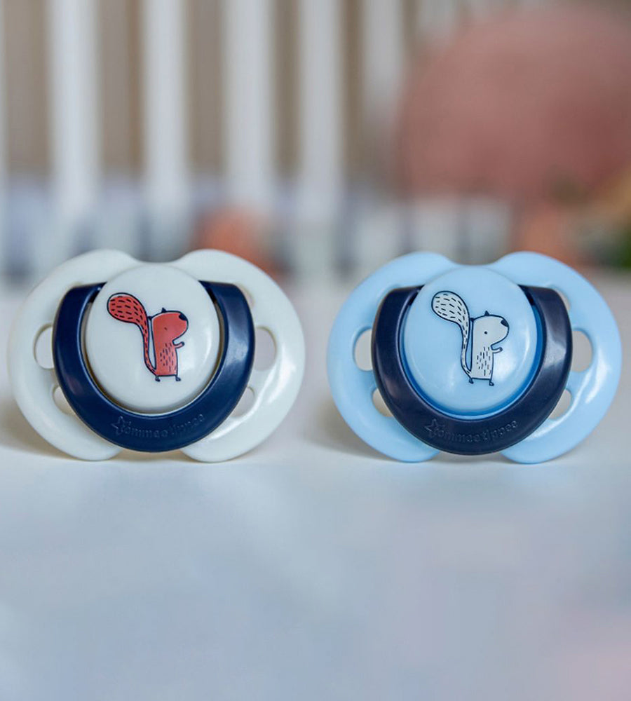 Fun Style Pacifiers 2-PK Tommee Tippee 0-6M - 533453