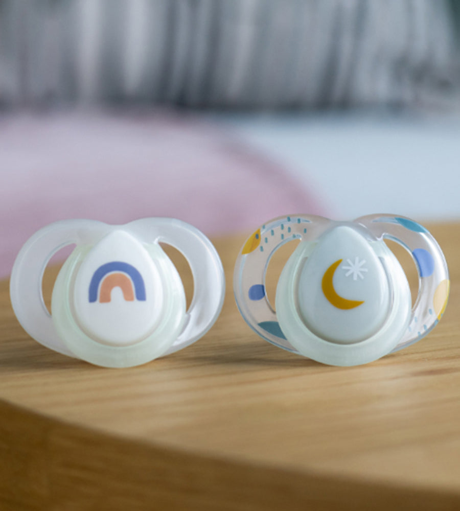 Night Time Pacifier 2-PK Tommee Tippee 6-18M - 533469