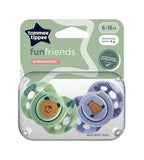 Closer to Nature Orthodontic Soothers Pack Of 2 6-18M - 433358