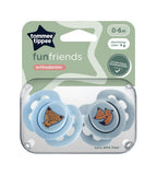 Fun Soothers Pack Of 2 0-6M - 433357