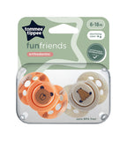 Closer to Nature Orthodontic Soothers Pack Of 2 6-18M - 433358
