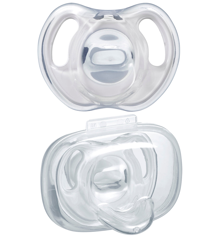 Silicone Soother 2-PK Tommee Tippee 0-6M - 433450