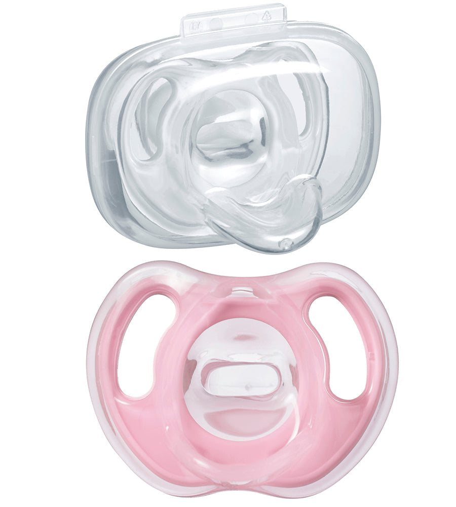 Silicone Soother 2-PK Tommee Tippee 0-6M - 433450