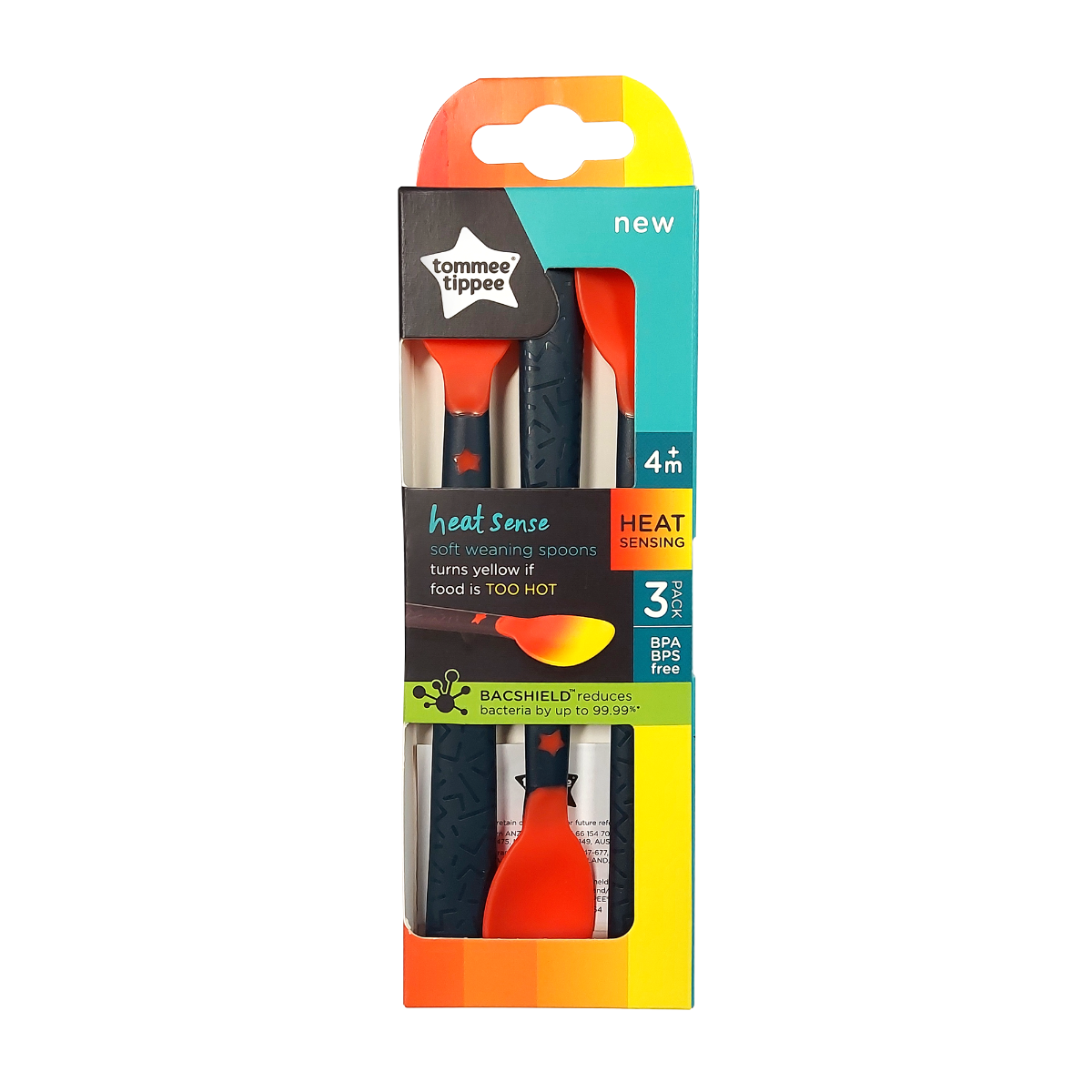 Heat Sense Weaning Spoon 3-PK Tommee Tippee 248066