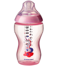 340ML/12OZ TIinted Bottle Pink Tommee Tippee 422698
