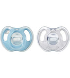 Silicone Soother 2-PK Tommee Tippee 0-6M - 433452